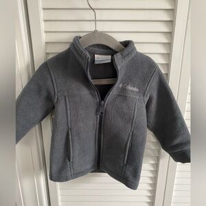 Columbia Gray Fleece Jacket - 12-18 months
